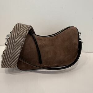 MARC JACOBS 4F5HSH001H01 The Drifter Crossbody Bag Suede $450